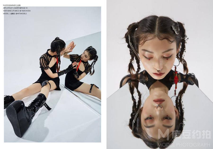 暗黑模特