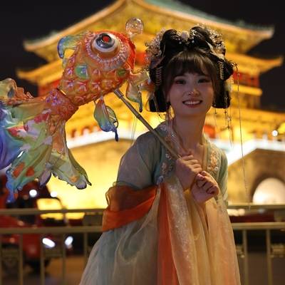 汉服模特