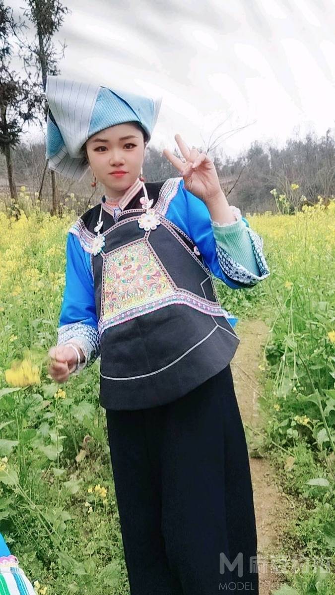 森系模特