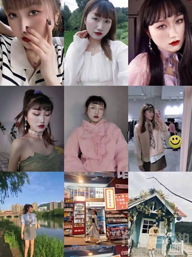 韩系模特
