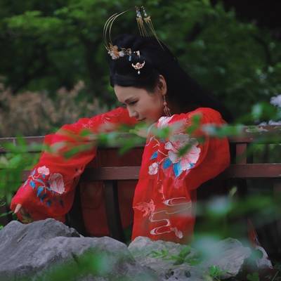 汉服模特