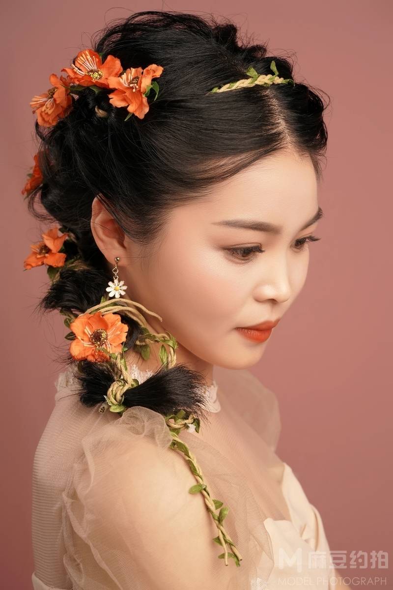 森系模特