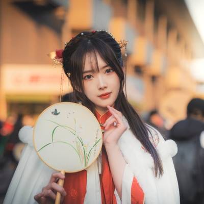 汉服模特