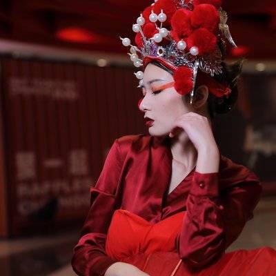 孕照模特