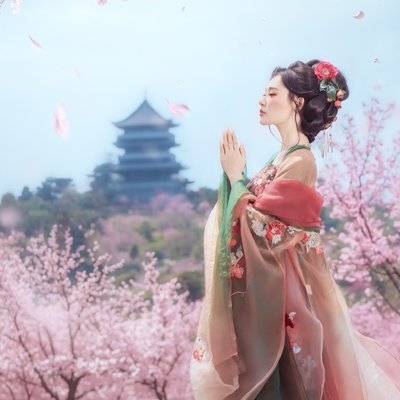汉服模特