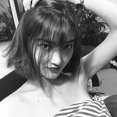 黑白模特