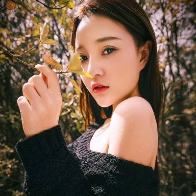 森系模特