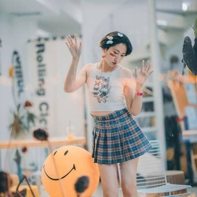 森系模特