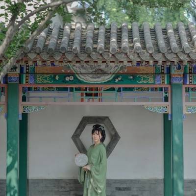 汉服模特
