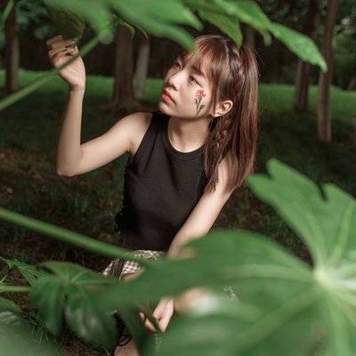 森系模特