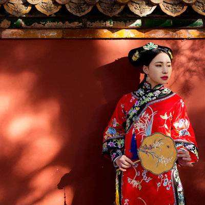 汉服模特