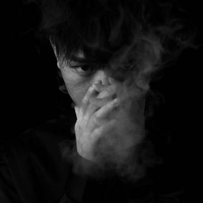 黑白模特