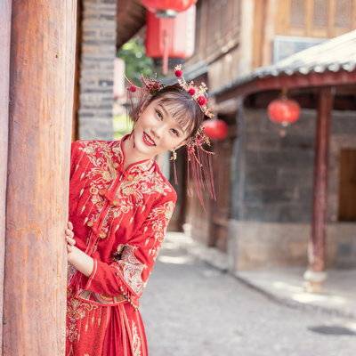 汉服模特