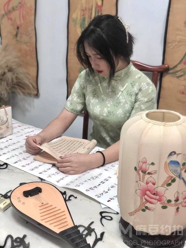 民国模特