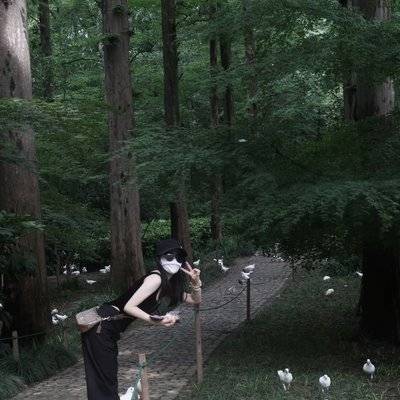 森系模特