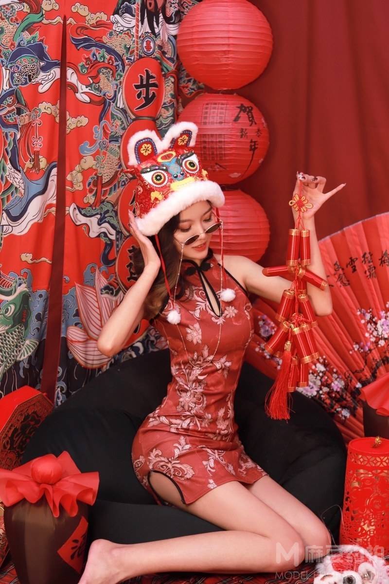 旗袍模特