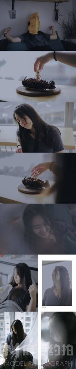 情绪模特