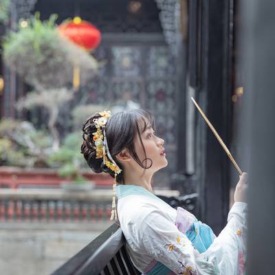 汉服模特