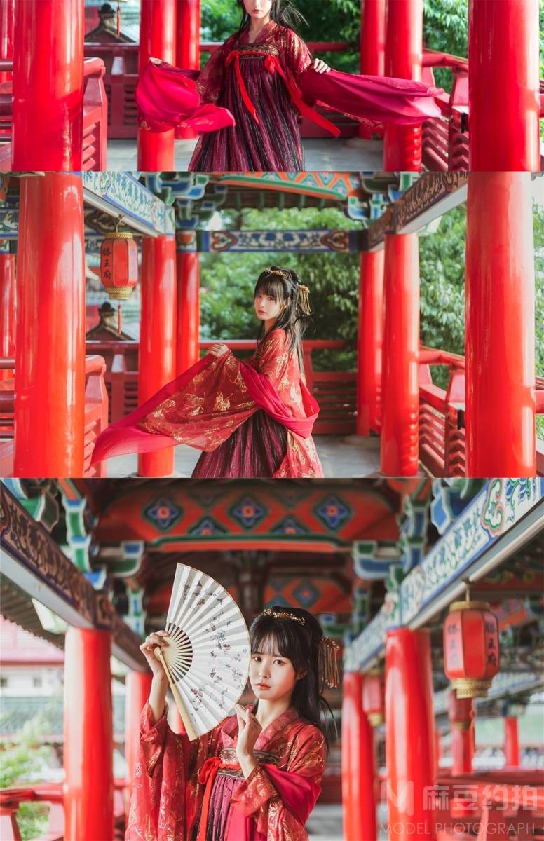 汉服模特
