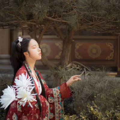 汉服模特
