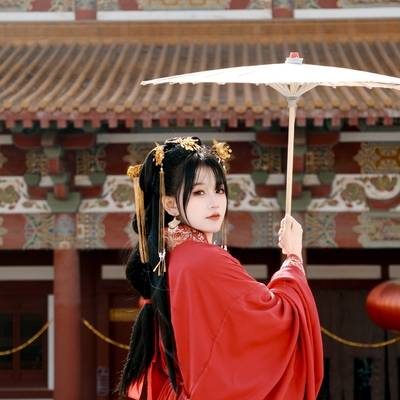 汉服模特