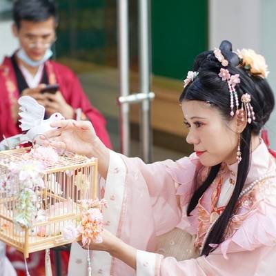 汉服模特