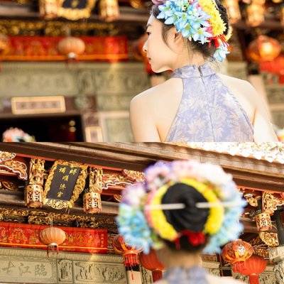 旗袍模特