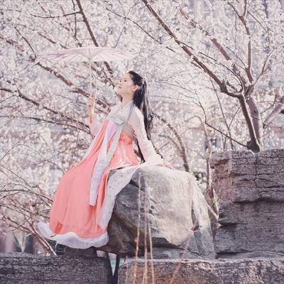 汉服模特