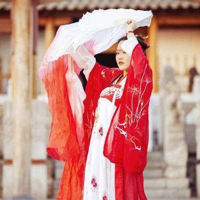 汉服模特