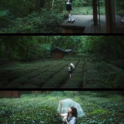 森系模特