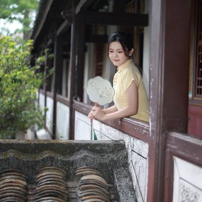 汉服模特