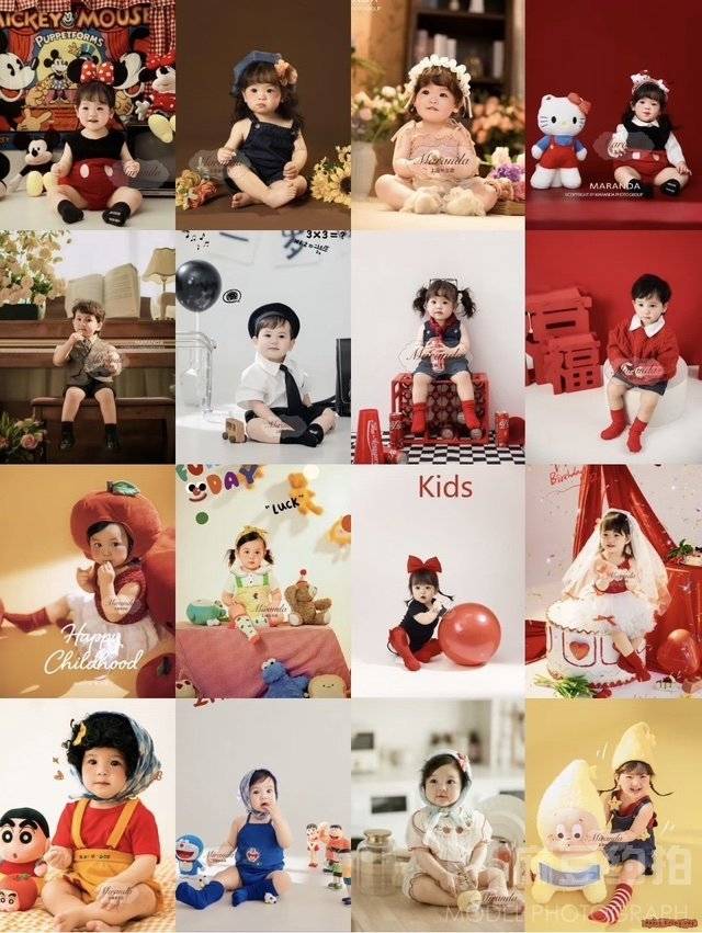 儿童摄影模特