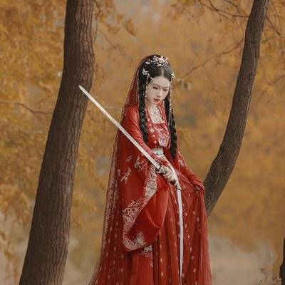 汉服模特