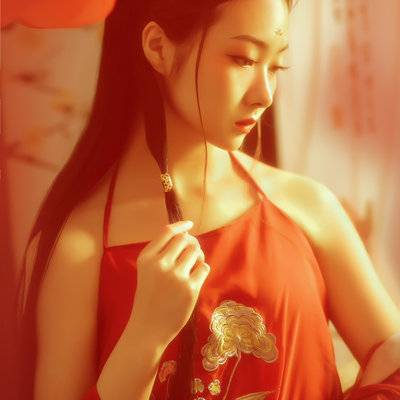 汉服模特