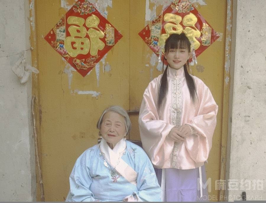 汉服模特