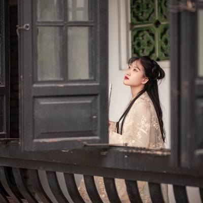 汉服模特