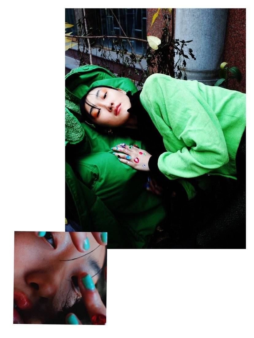 胶片模特