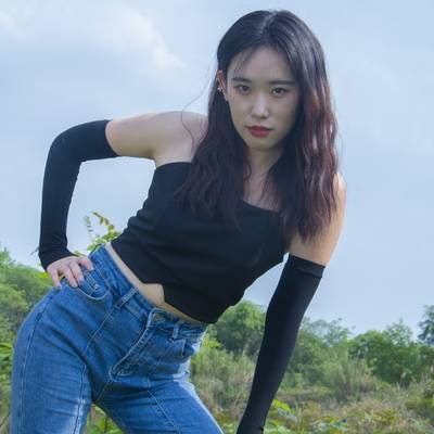 森系模特