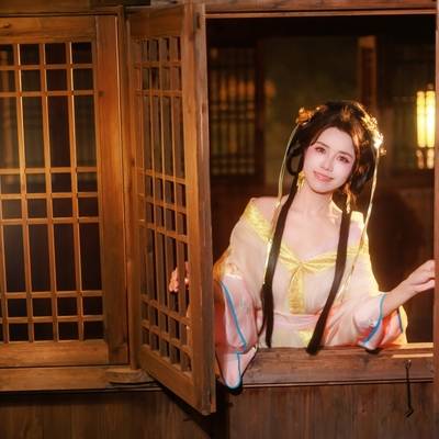 汉服模特