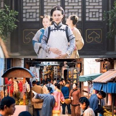 旗袍模特