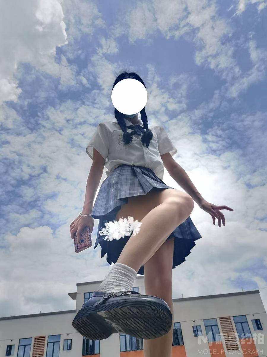 黑白模特