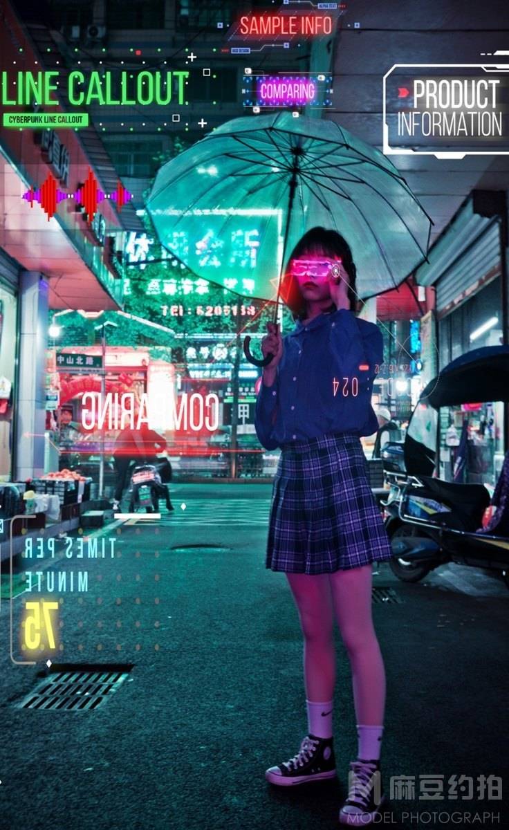 暗黑模特