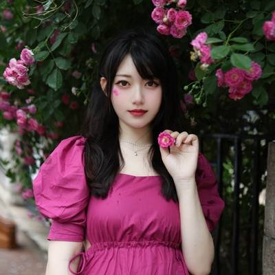 森系模特
