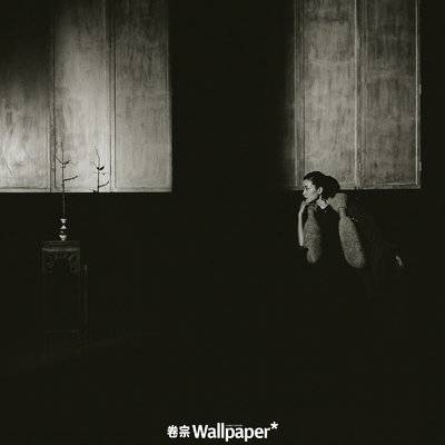 黑白模特