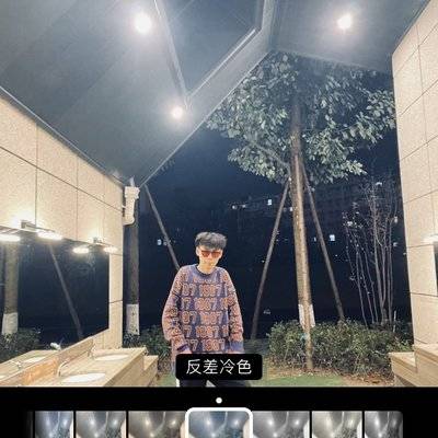 黑白模特