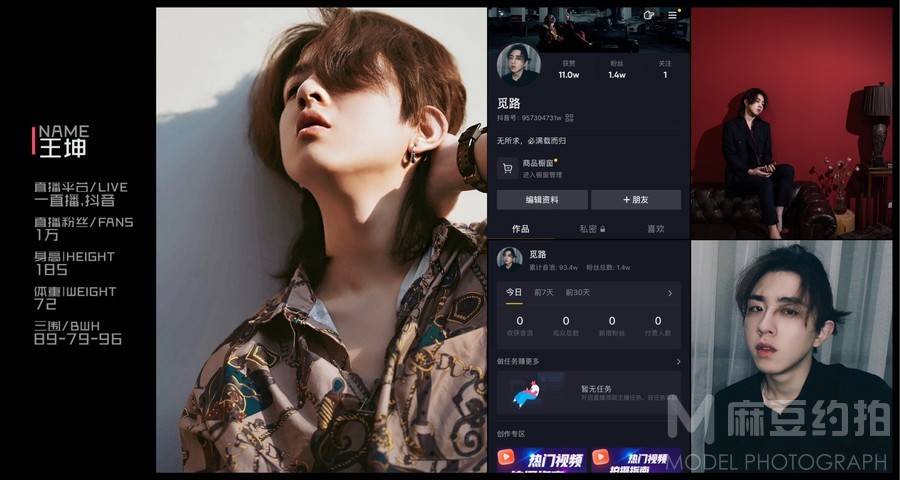 情绪模特