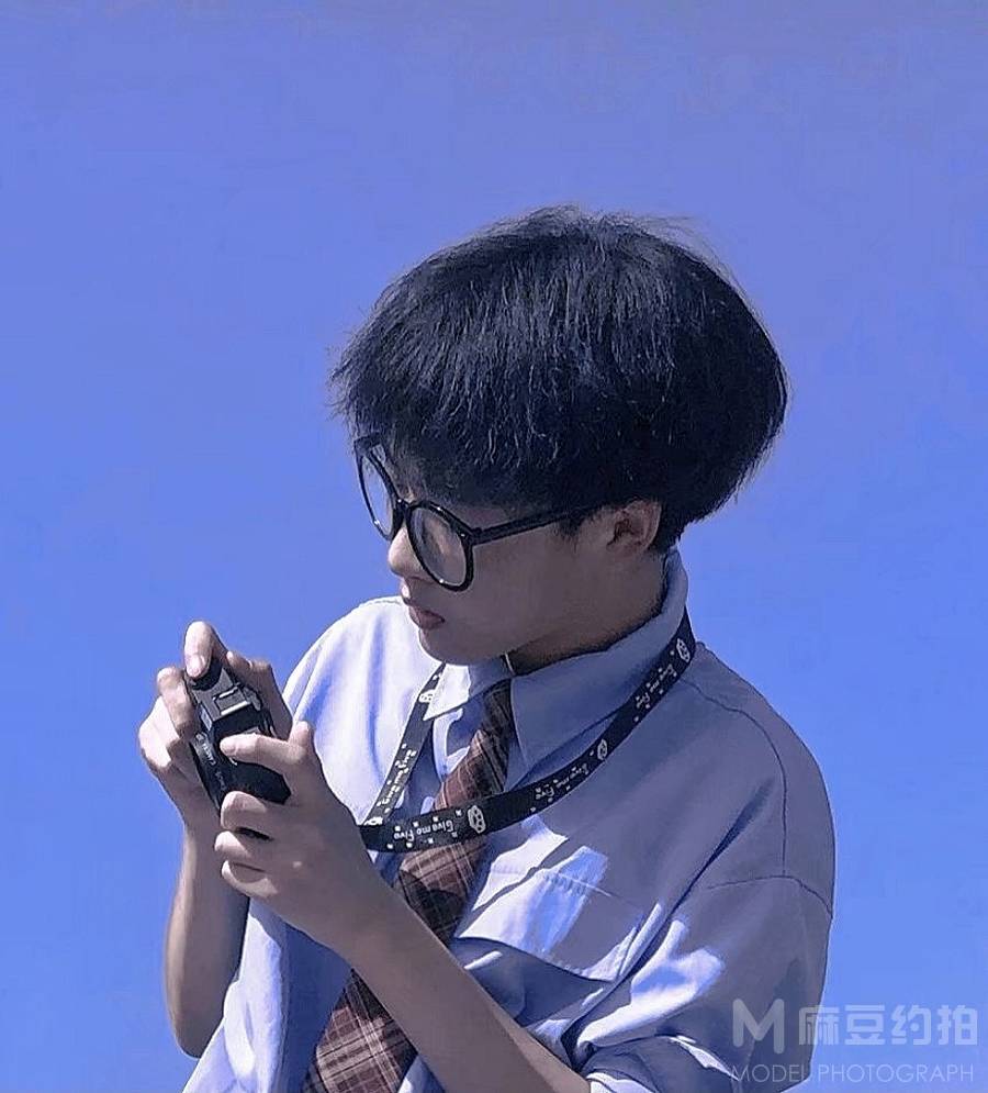 黑白模特