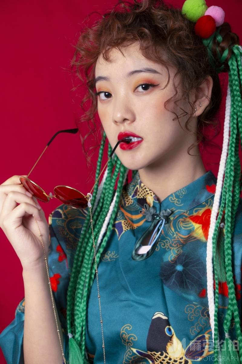 森系模特