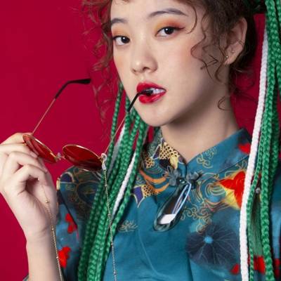 森系模特