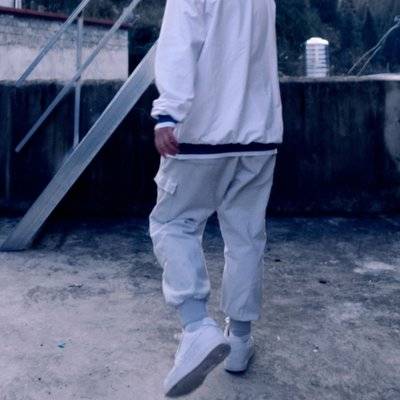 黑白模特